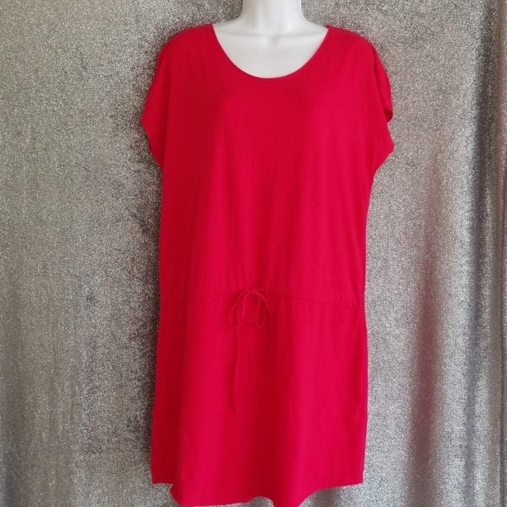 Capelli pink T-shirt dress